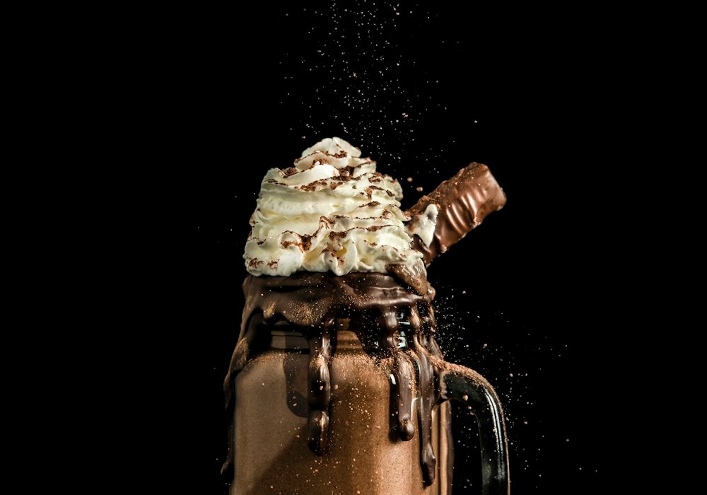 Chocolate milkshake